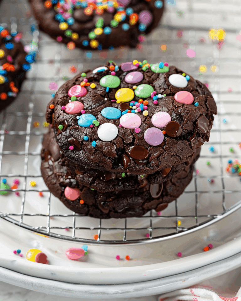 Gluten-Free Cosmic Brownie Cookies