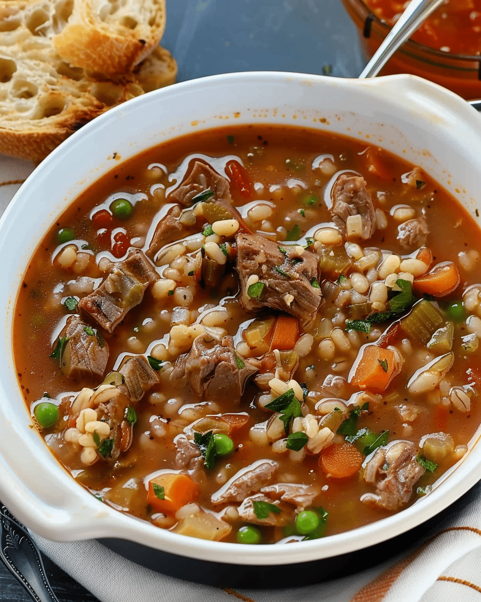 Beef and Barley Soup