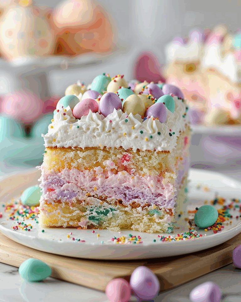 Easter Poke Cake