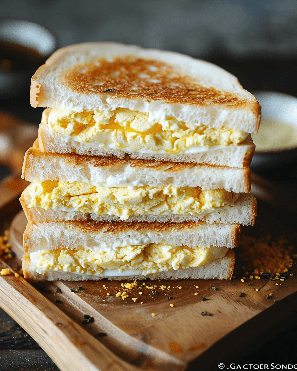 Japanese Egg Sandwich (Tamago Sando)