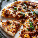 The Best Homemade Chorizo Pizza