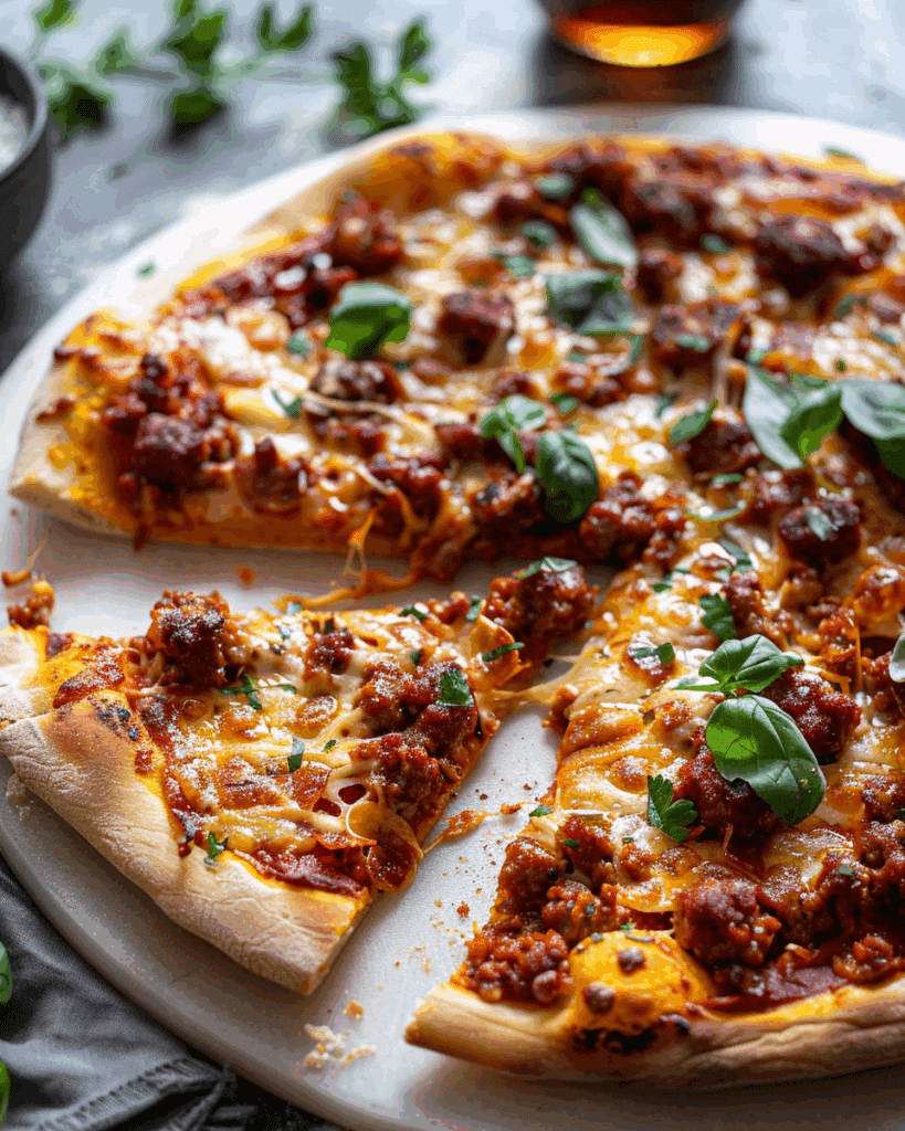 The Best Homemade Chorizo Pizza