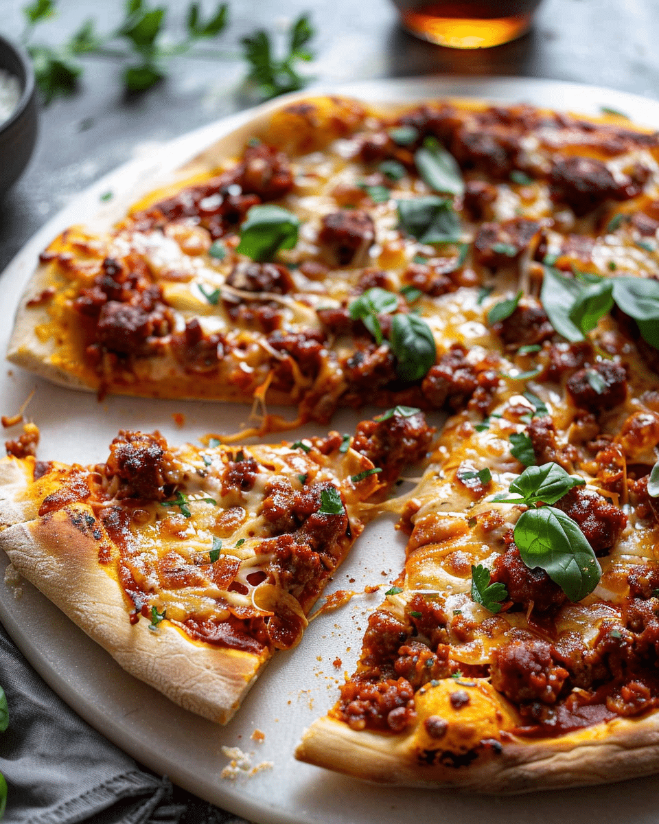 The Best Homemade Chorizo Pizza