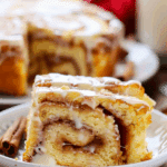 Cinnamon Roll Cake