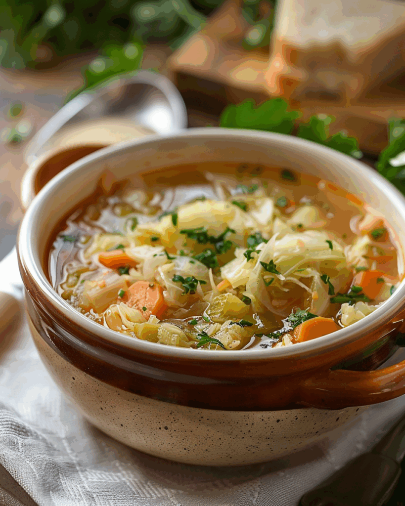 Cabbage Fat‑Burning Soup