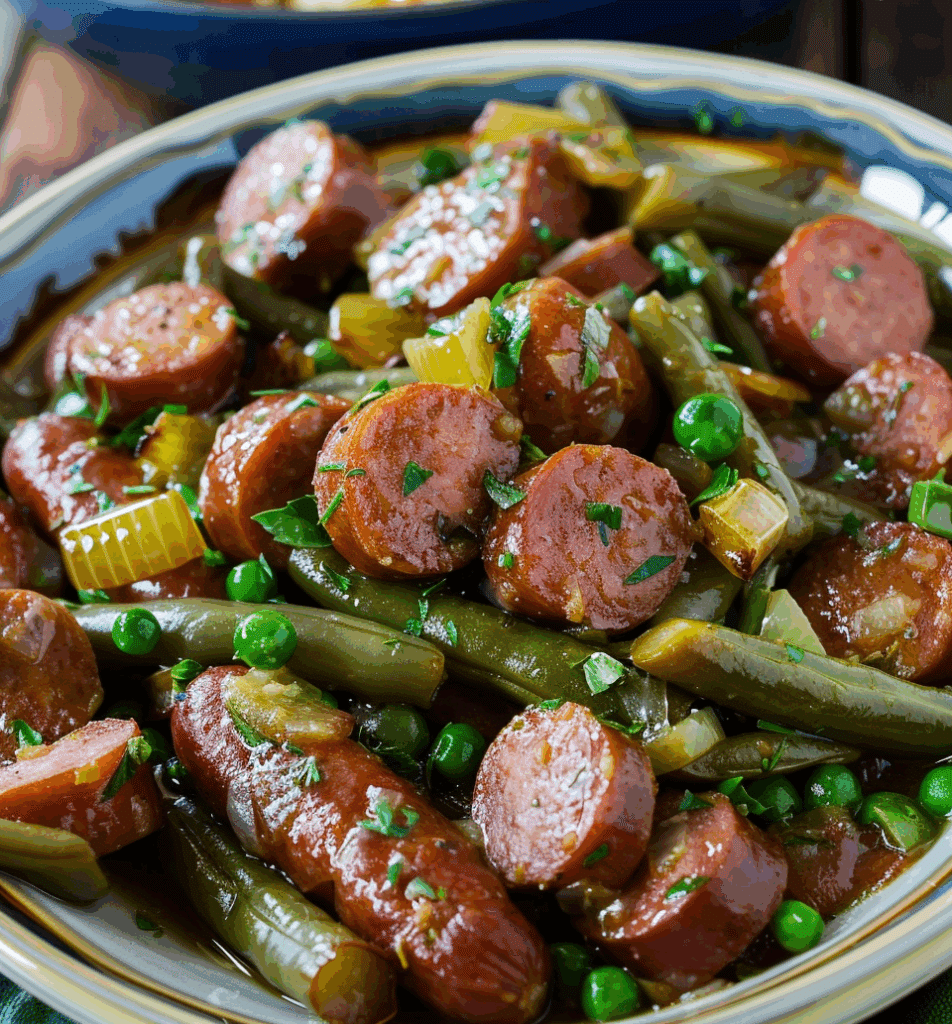 Crockpot Kielbasa and Green Beans: A Flavorful Delight