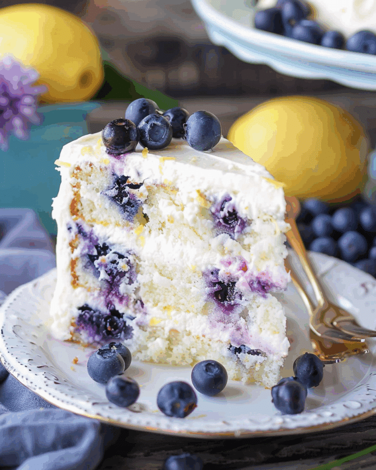 Lemon Blueberry Cake