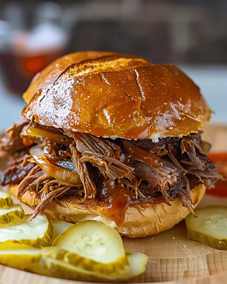 Pulled Beef Sandwich (Ultimate Recipe)