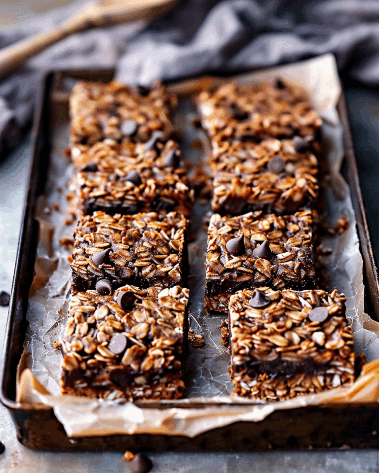 Soft and Chewy Chocolate Flapjacks