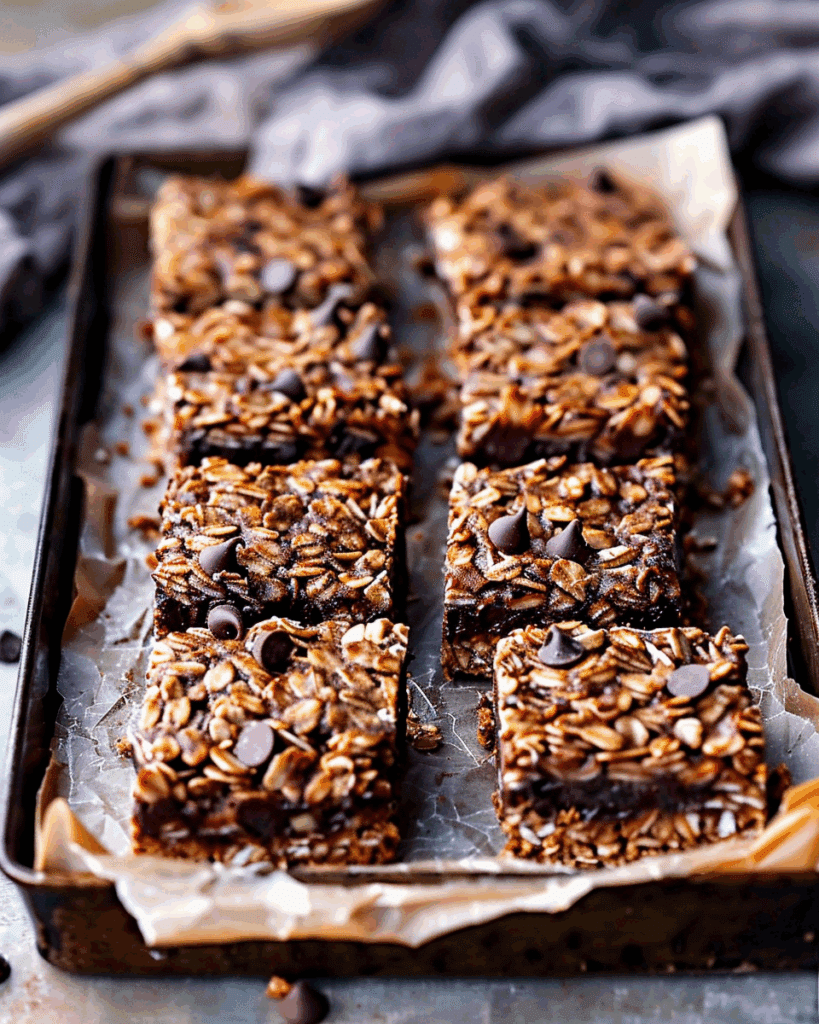 Soft and Chewy Chocolate Flapjacks