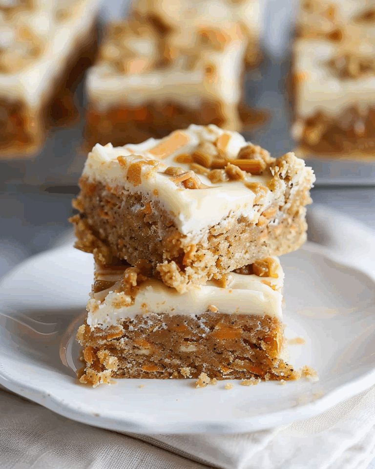 Carrot Cake Bars