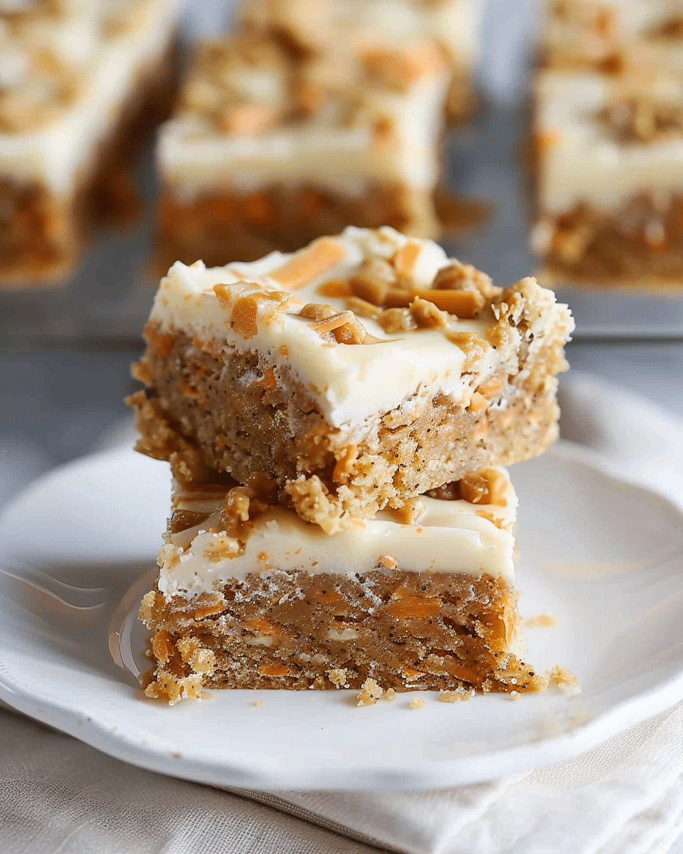 Carrot Cake Bars