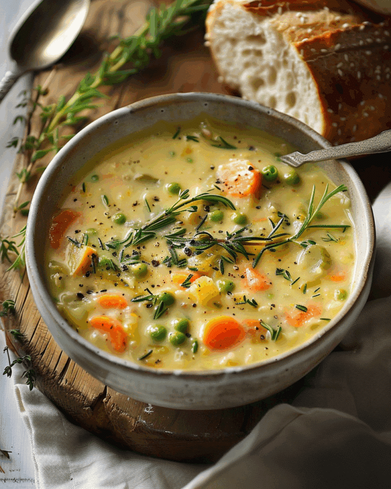 One-Pot Creamy Vegetable Soup
