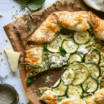 Zucchini Galette with Ricotta