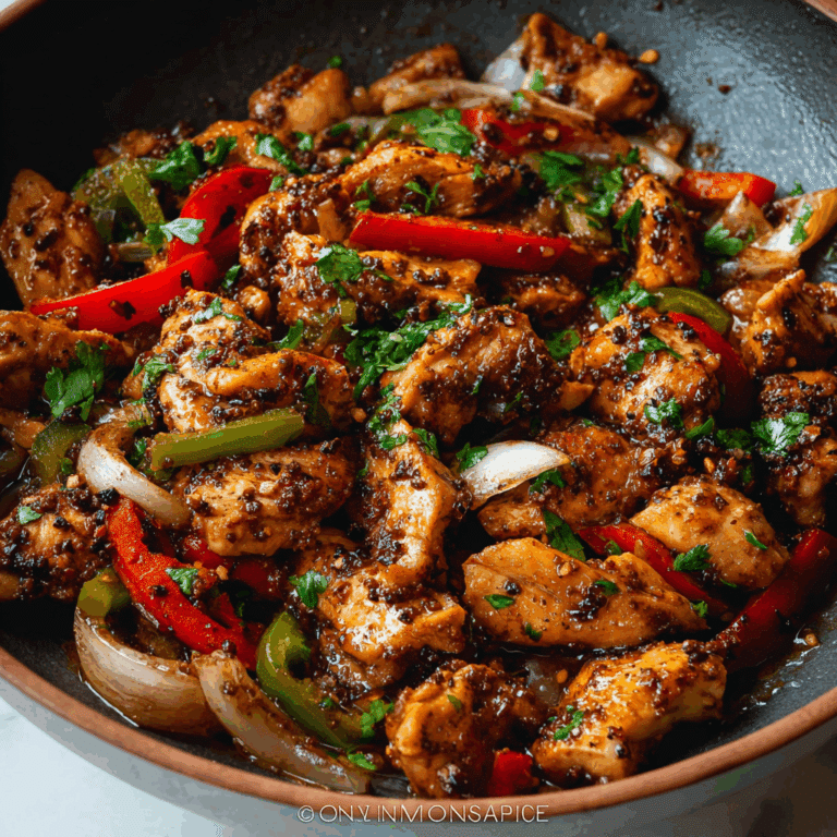 Black Pepper Chicken Recipe