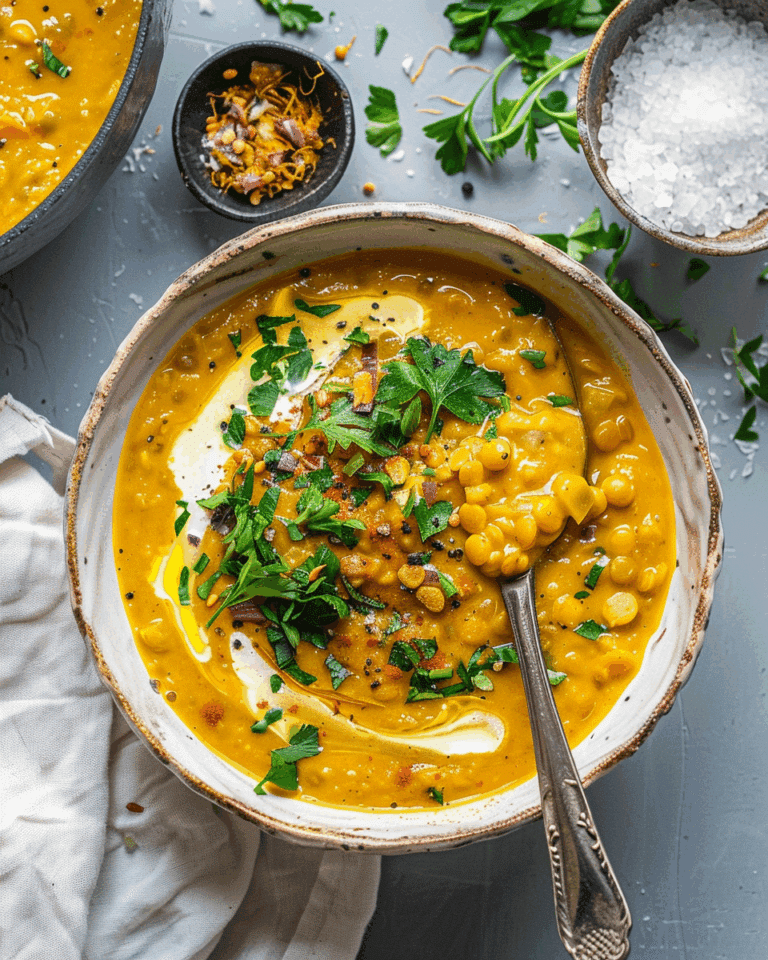 Detox Turmeric Lentil Soup