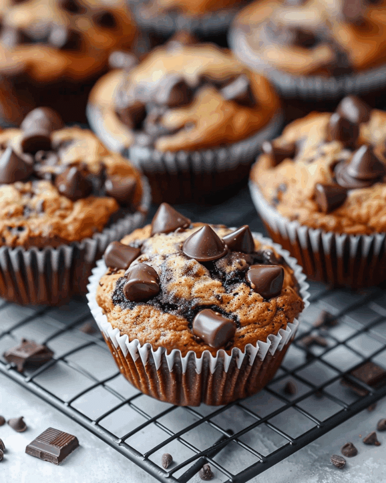 Easy One Bowl Banana and Chocolate Muffins