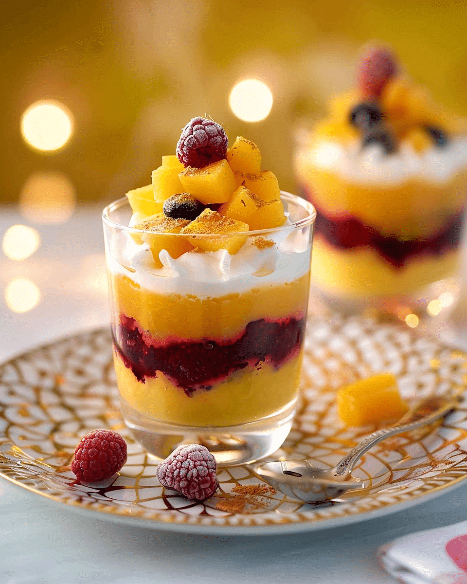 Mango Berry Parfait
