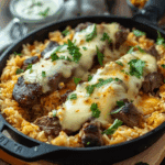 The Best Cheese Steak & Rice Recipe