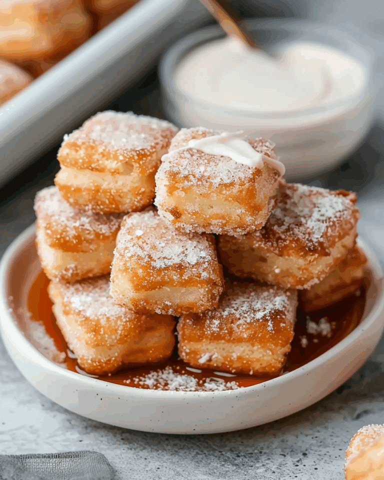 Sweet Air Fryer Churro Bites Recipe