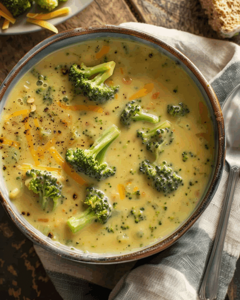 Broccoli Cheddar Soup