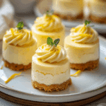 Mini Lemon Cheesecakes