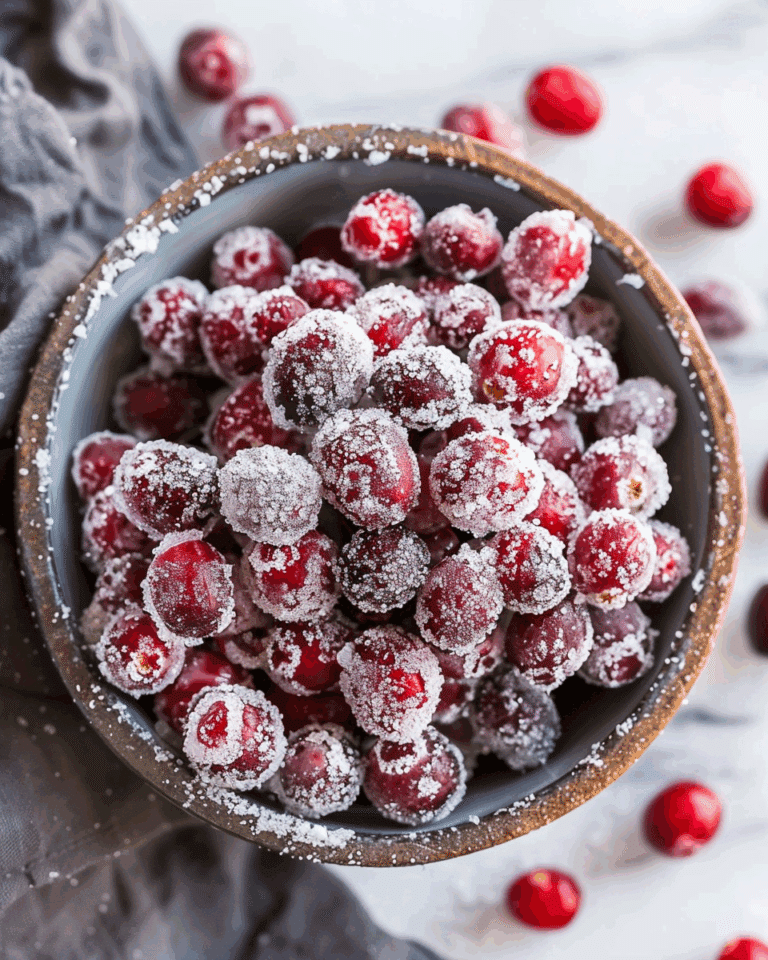 Sugared Cranberries