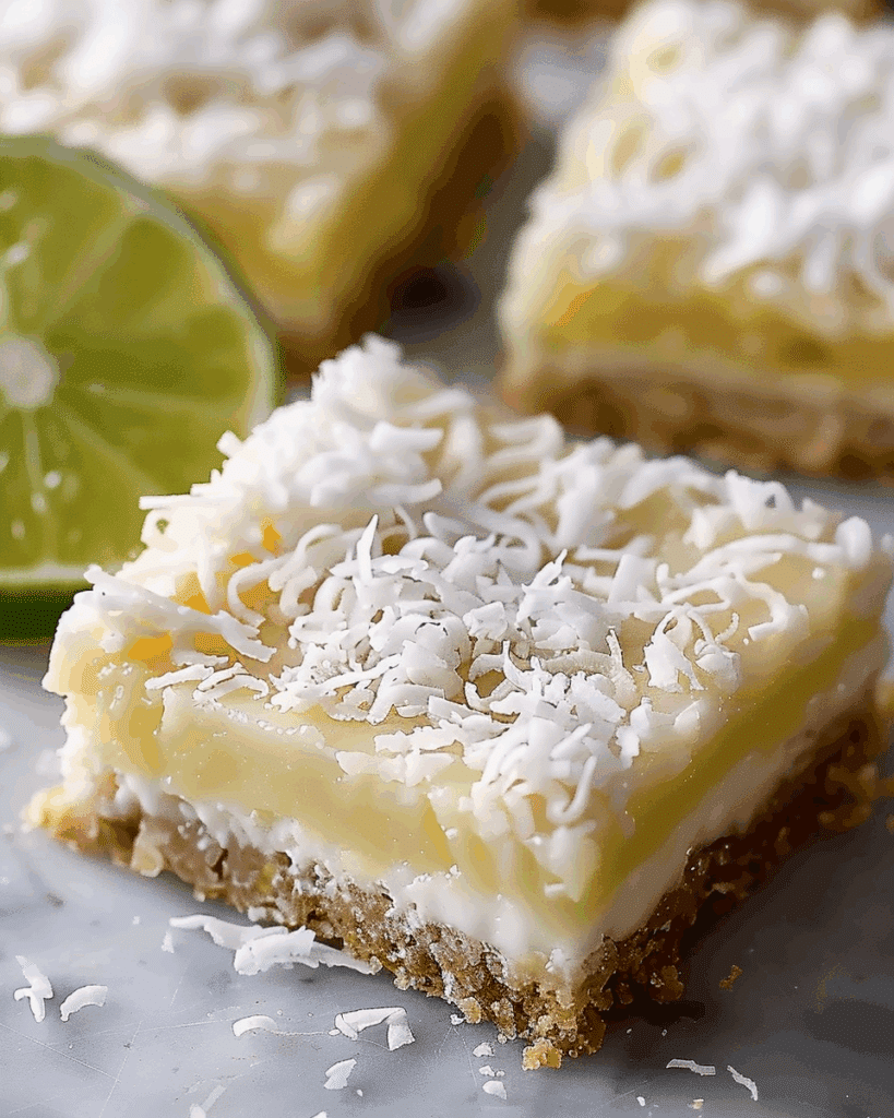 Coconut Lime Bars