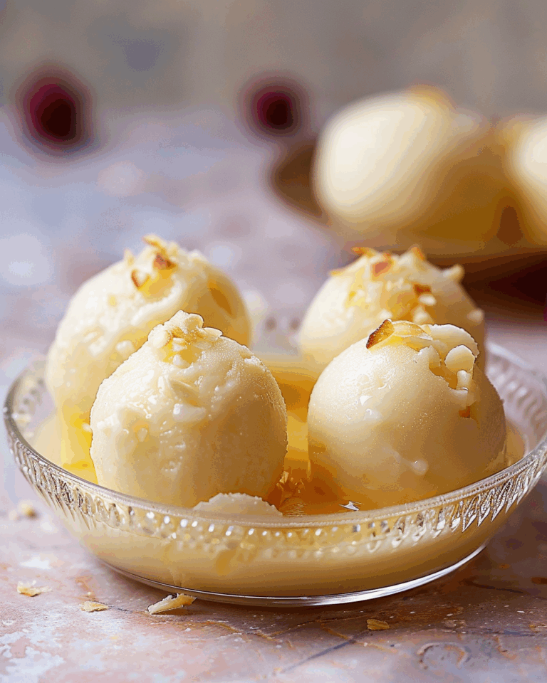 Custard Rasgulla