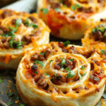 Easy Taco Pinwheel Appetizers
