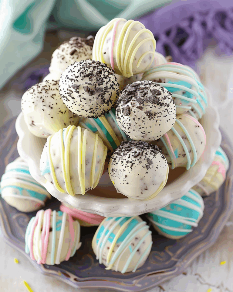 Egg Oreo Cookie Balls