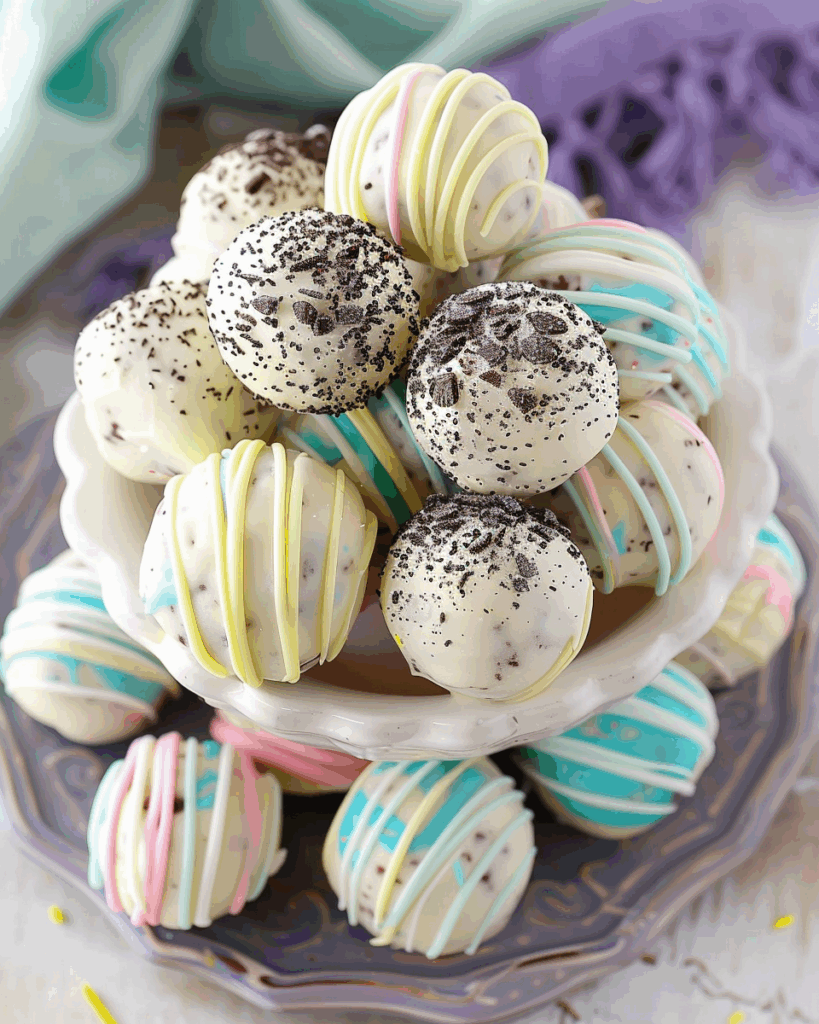 Egg Oreo Cookie Balls