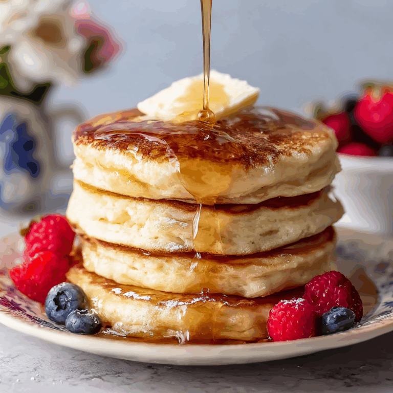Fluffy Buttermilk Pancakes