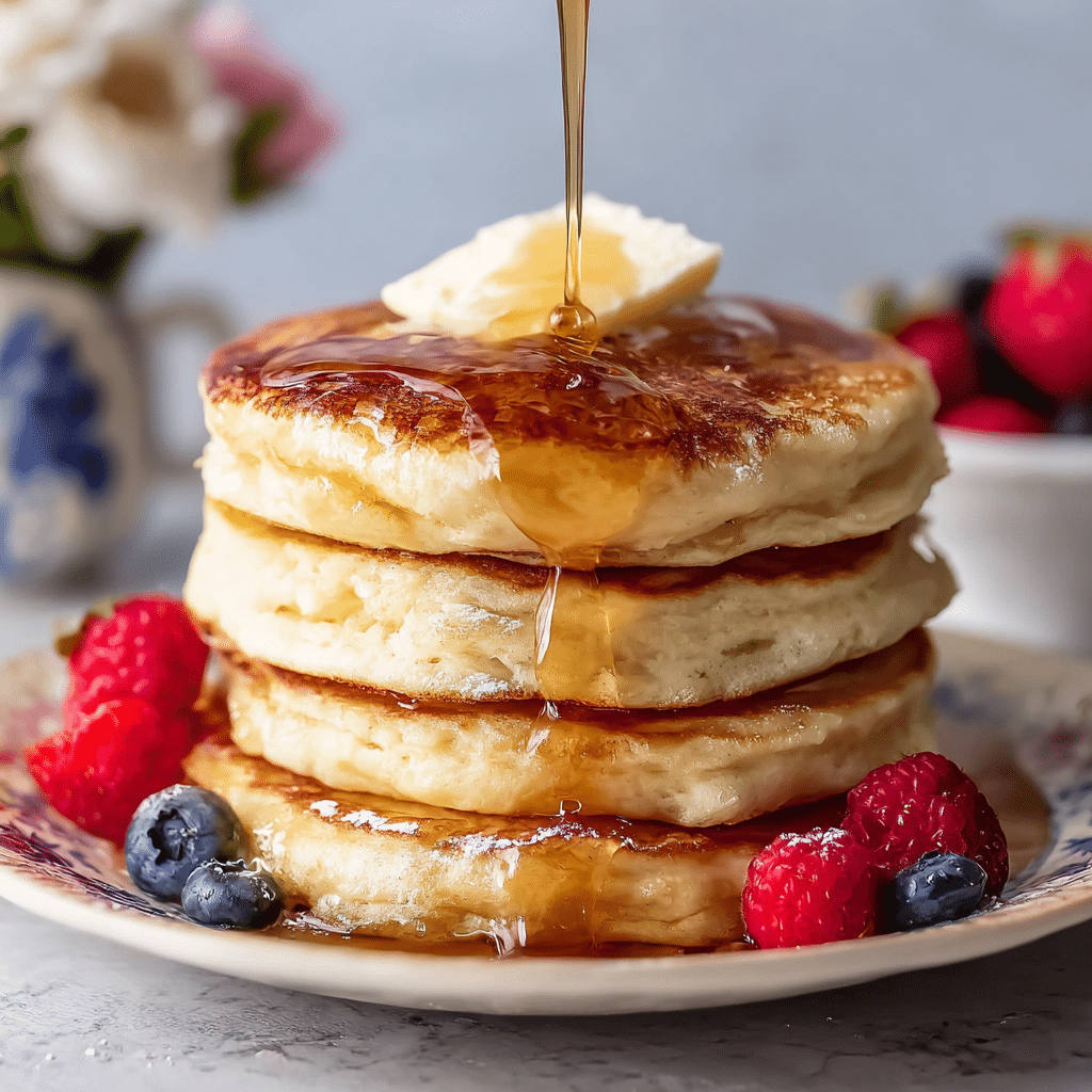 Fluffy Buttermilk Pancakes