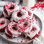 Baked Red Velvet Donuts