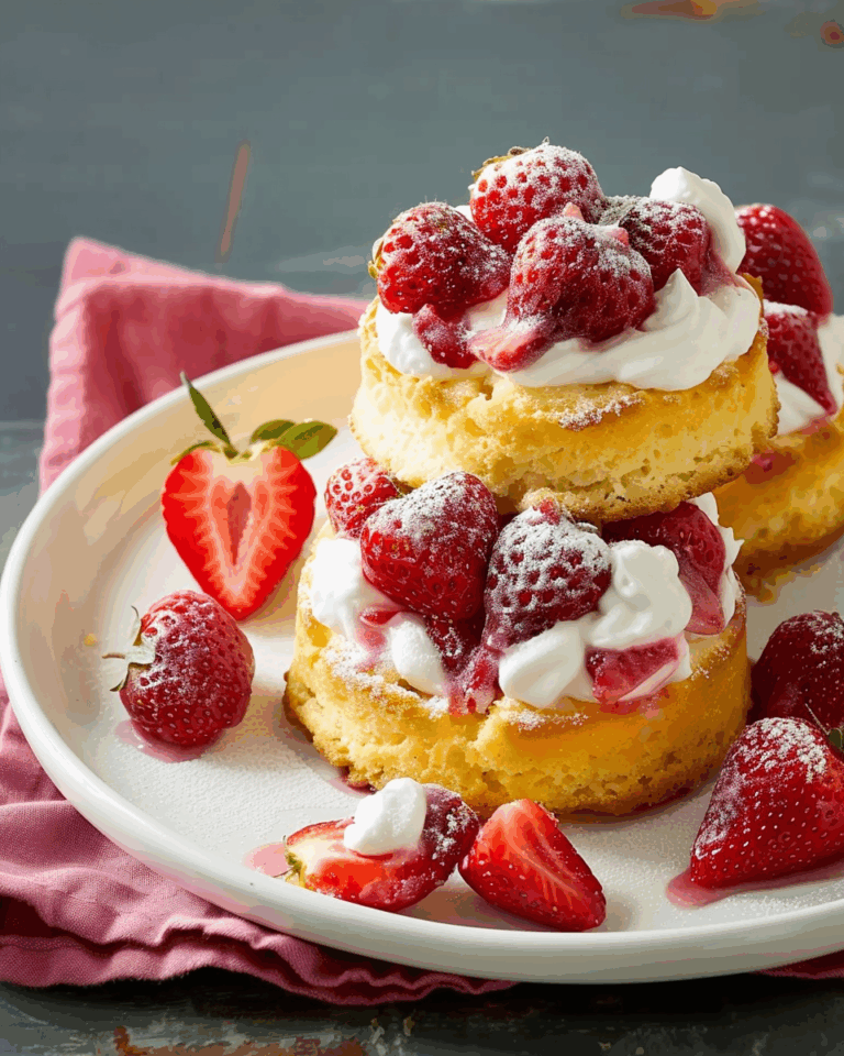 Quick Strawberry Shortcake