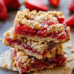 Strawberry Crumble Bars