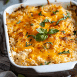 Cheesy Chicken and Rice Casserole