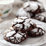 Chocolate Crinkle Cookies (Eggless)