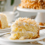 Coconut Custard Cake