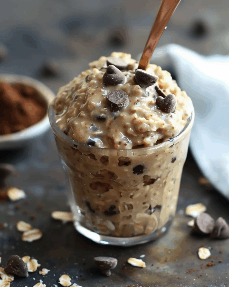 Cookie Dough Overnight Oats