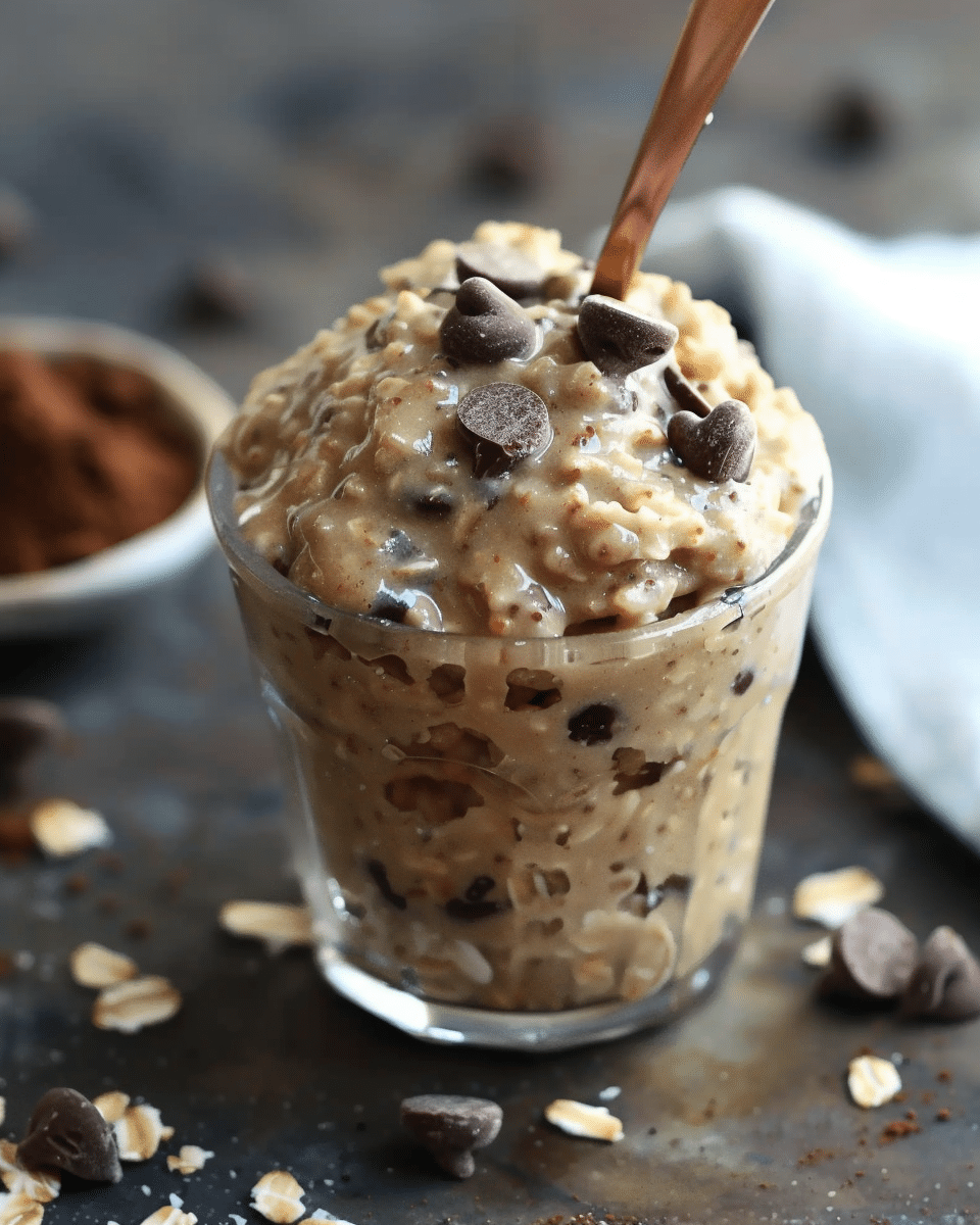 Cookie Dough Overnight Oats