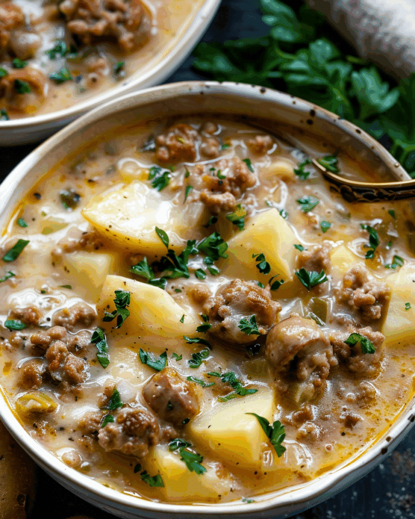 Cozy Italian Sausage and Potato Soup