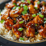 Honey BBQ Chicken Rice