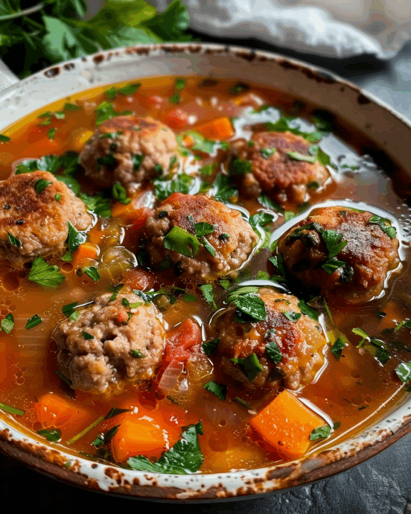 Meatball Soup