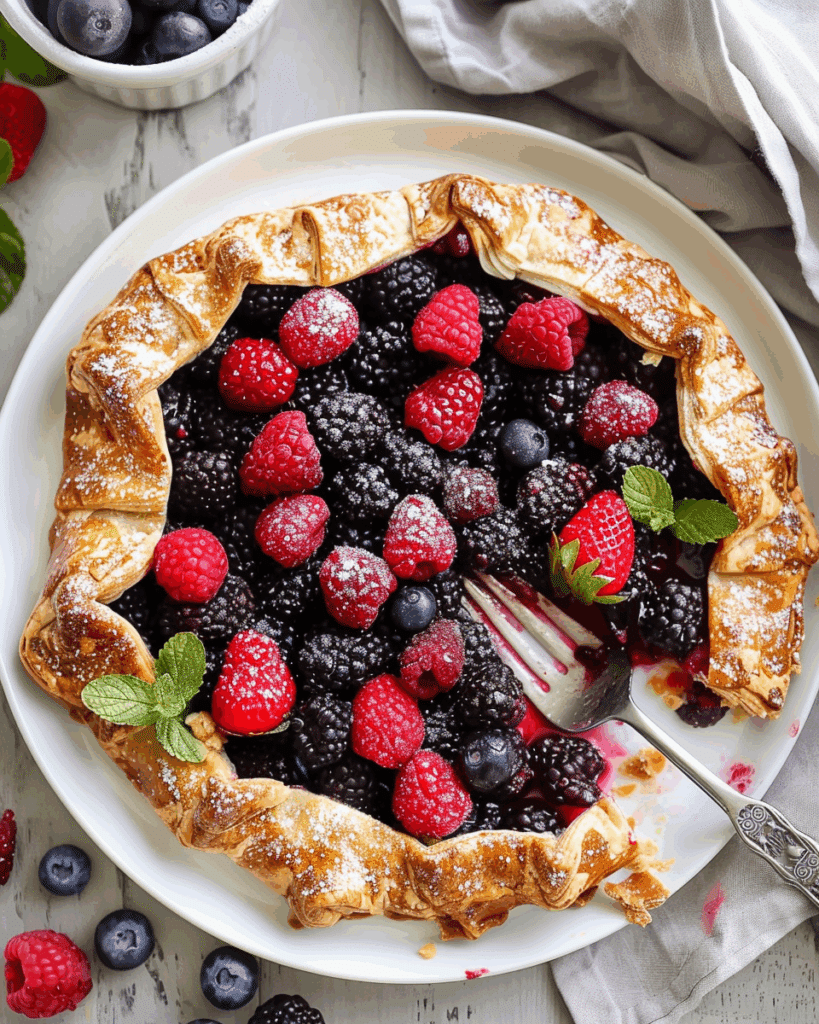 Mixed Berry Galette