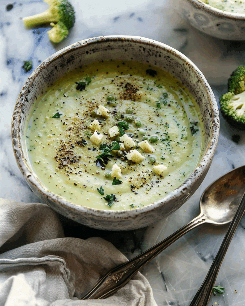 The Best Homemade Broccoli Stilton Soup