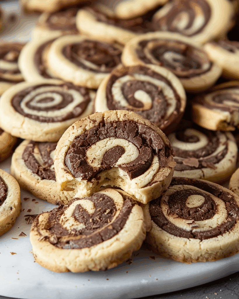 Chocolate Pinwheel Cookies