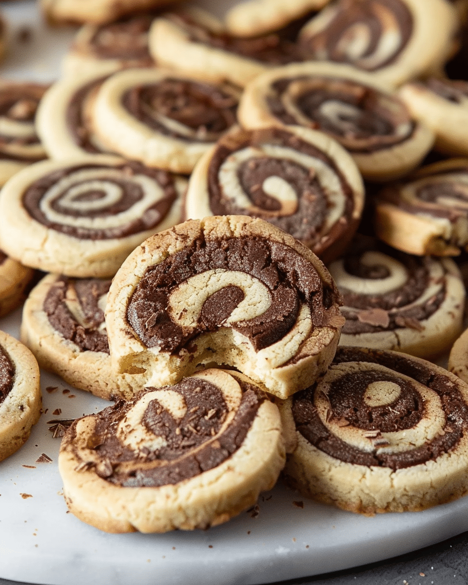Chocolate Pinwheel Cookies