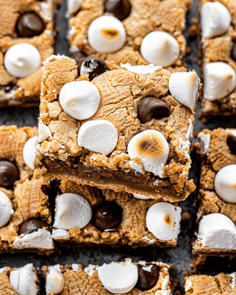 S’mores Cookie Bars